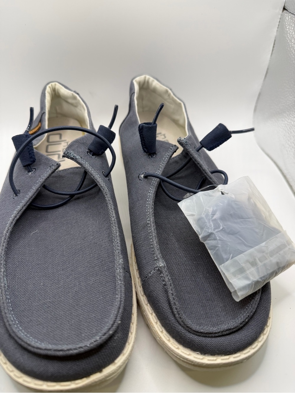 Women’s 's Casual Canvas Slip-On Shoes in Dark Gray- size 10